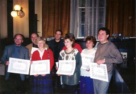 Ezüstkoszorús Mesterlevél átvétele